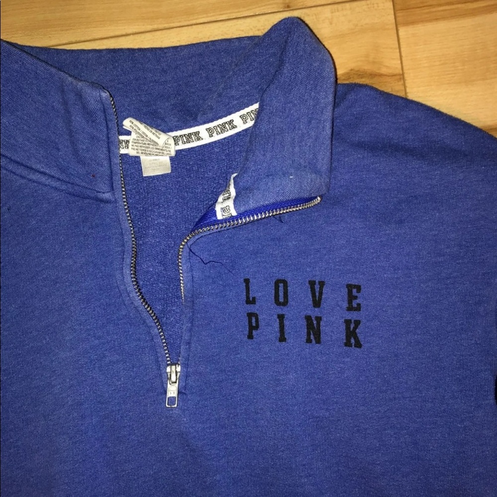 Pink Half Zip - Picture 2 of 3